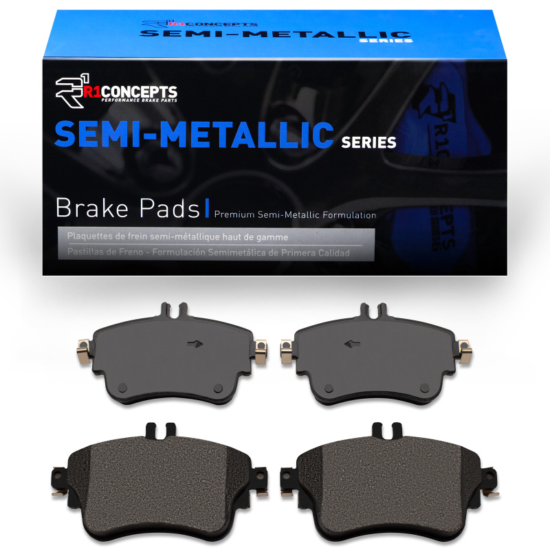 Mercedes-Benz B180 Brake Pads - Front - R1 Concepts - Semi Met - `12-`15